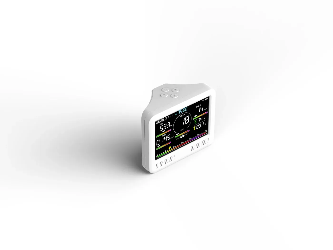 9-in-1 Desktop Air Quality Monitor