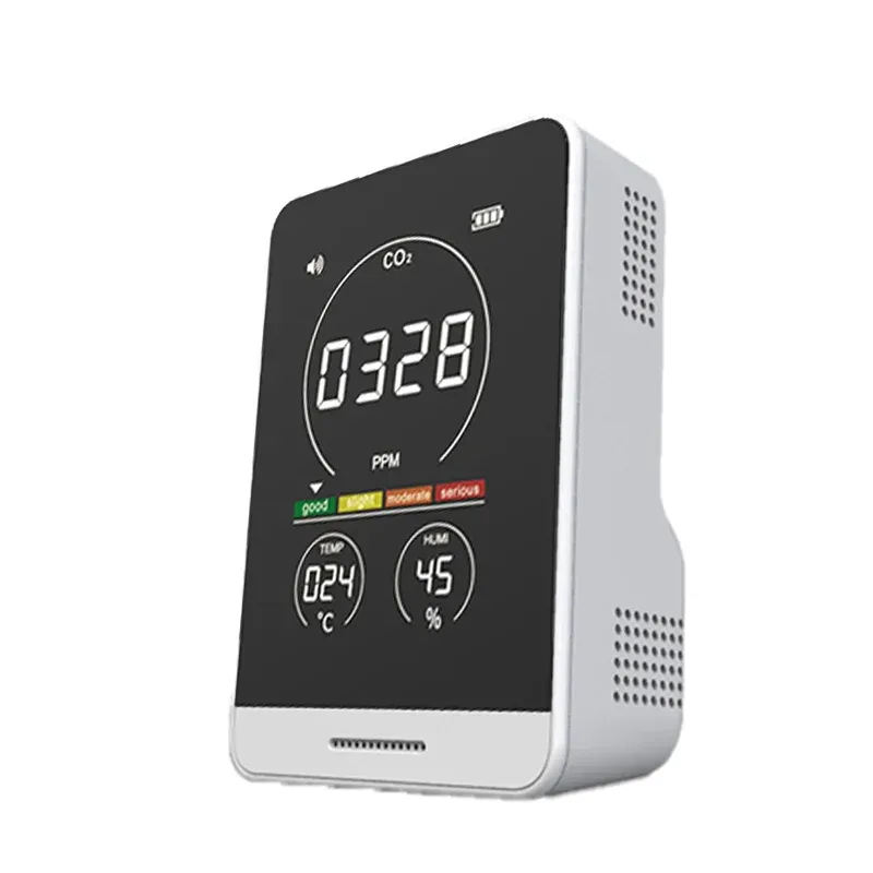 AK11H - Indoor CO2 Monitor & Detector (CO2, Temperature, Humidity), NDIR Infrared Sensor