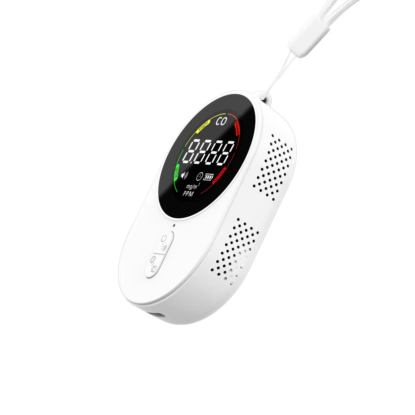 Portable Carbon Monoxide Alarm — alternative view